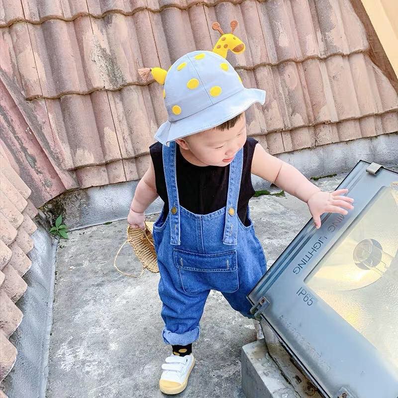 Mũ vành rộng hình hươu kiểu dáng hoạt hình dễ thương cho trẻ em