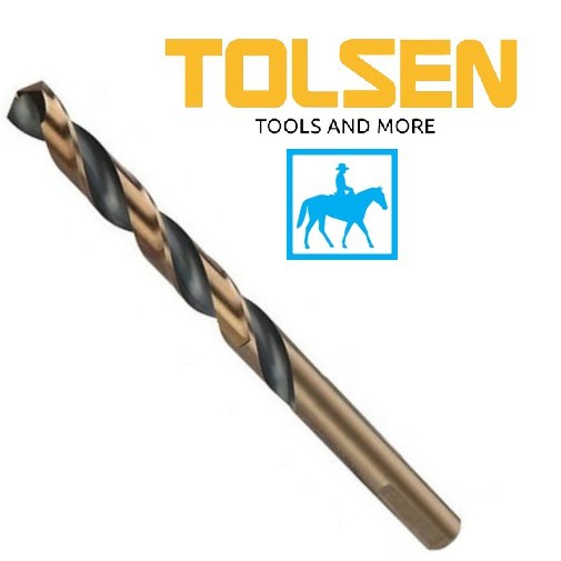Mũi Khoan Sắt 9mm Khoan Gỗ Khoan Kim Loại DIN338 M2HSS TOLSEN 75125 Điện Sài Gòn