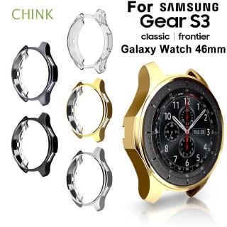 CHINK SAMSUNG GALAXY 46MM GEAR S3 Watch Protect Case TPU Protective Case Shell Shockproof