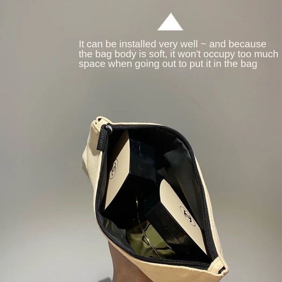 Túi đựng mỹ phẩm vải nhung màu trơn phong cách retro thời trang cho nữ | BigBuy360 - bigbuy360.vn