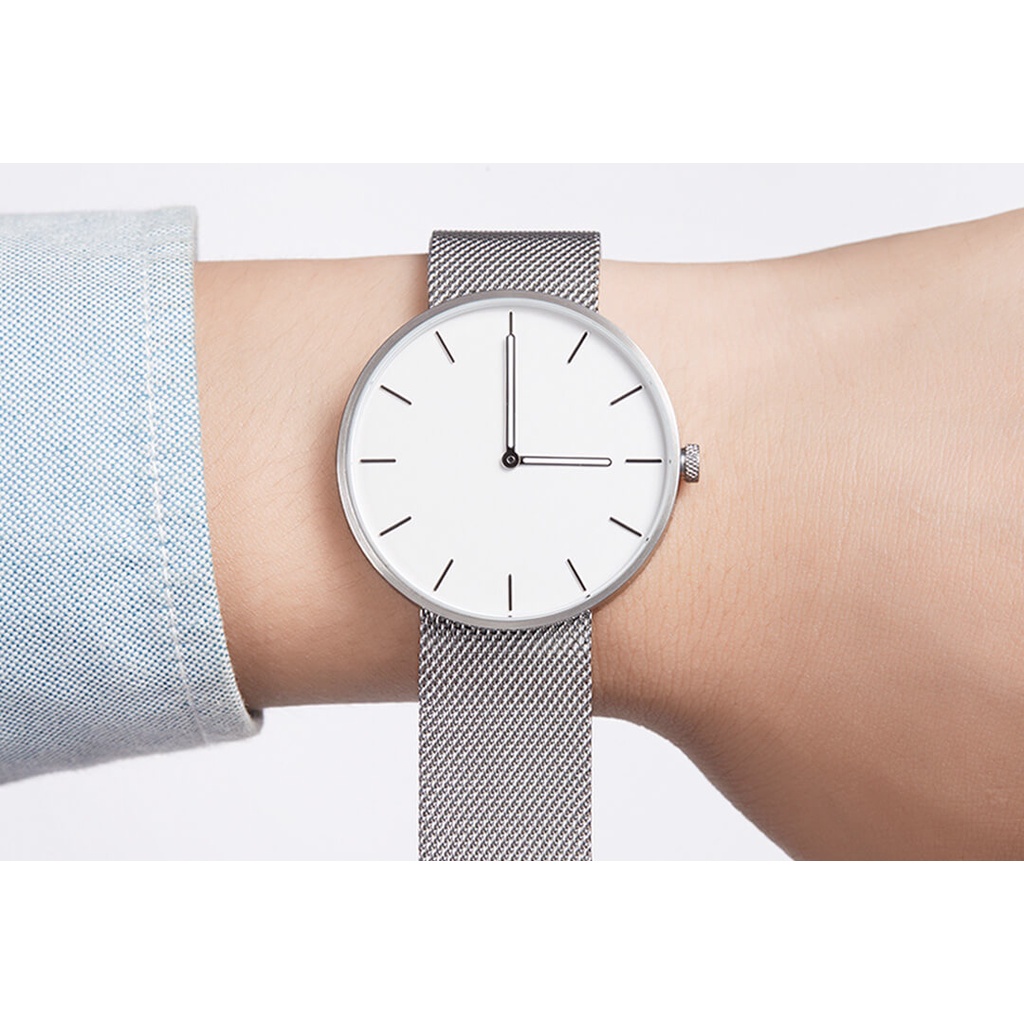 Đồng Hồ Đeo Tay Xiaomi TwentySeventeen Chống Thấm Nước 3ATM Dây Da Và Thép Không Gỉ