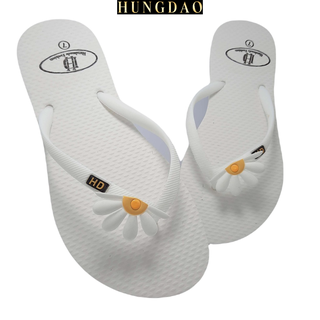 Dép sỏ ngón nữ HD đính hoa cute nhẹ gọn có thể mang đi chơi có đế chống trượt nhiều màu đủ size