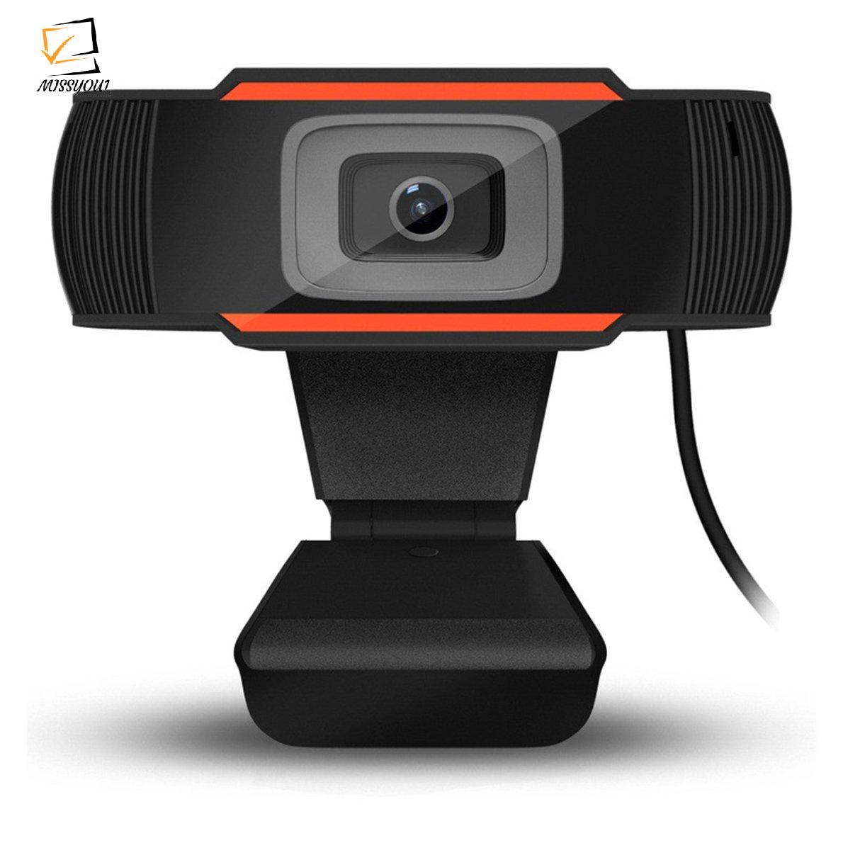 Webcam Xoay Được Độ Phân Giải Cao 720p Có Mic Cho Máy Tính