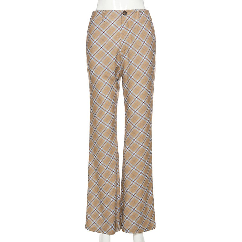 Quần Lưng Cao Hoạ Tiết In