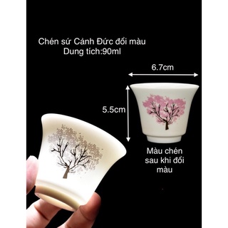 Chén sứ Cảnh Đức - Chén uống trà