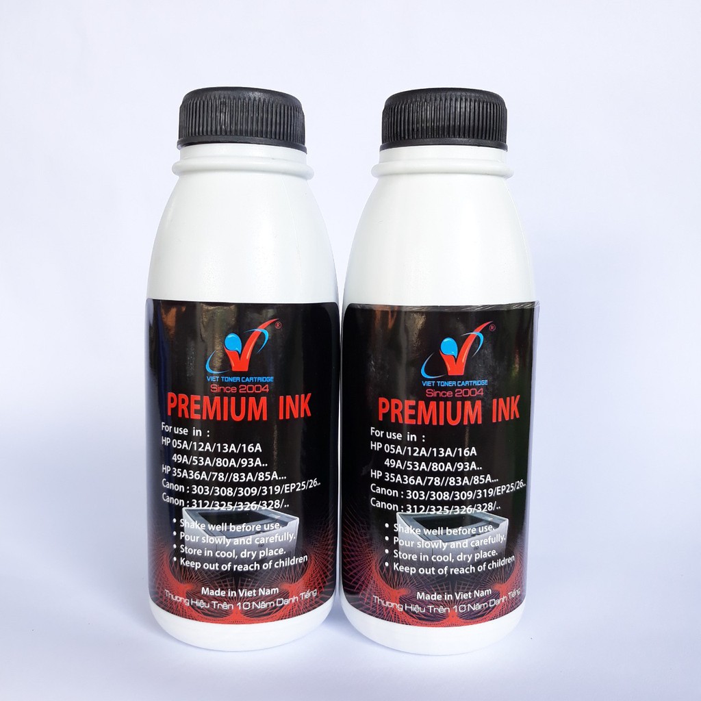 10 chai mực prmium ink 140G siêu nét