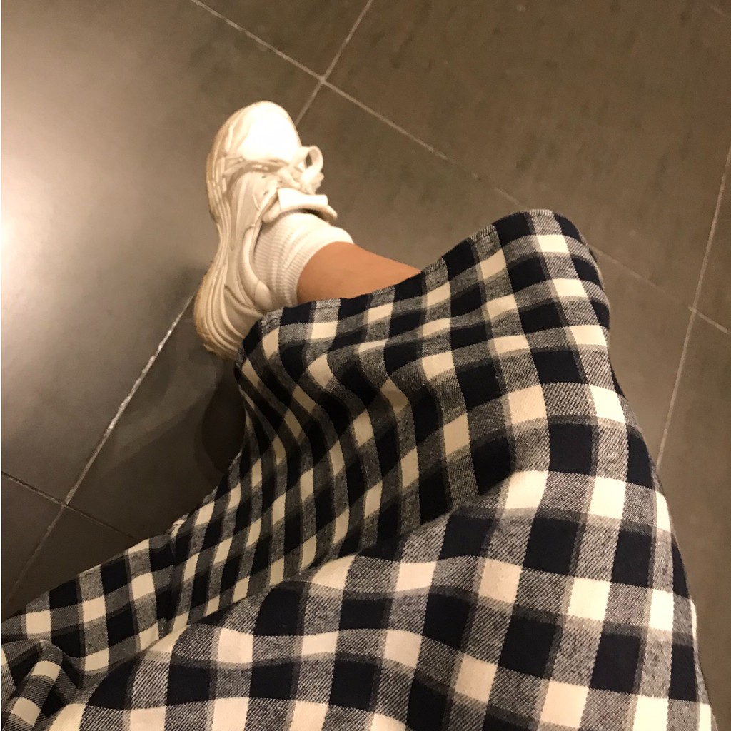 Chân Váy Dài Ulzzang Caro Skirt (Ảnh thật) | BigBuy360 - bigbuy360.vn