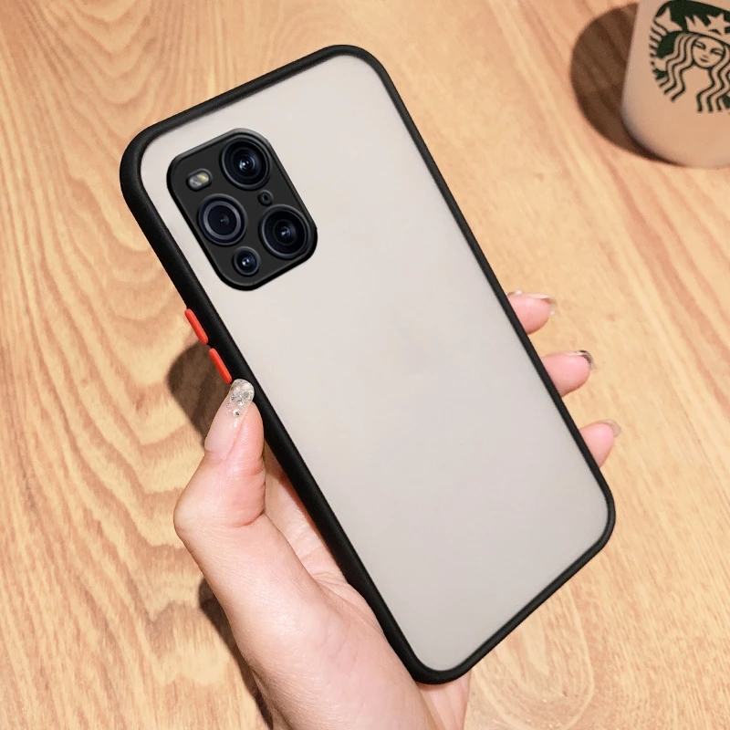 Ốp điện thoại nhám chống sốc cho OPPO Find X3 Pro