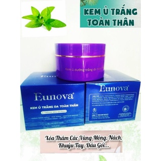 Kem ủ trắng da toàn thân Eunova 5 phút trắng