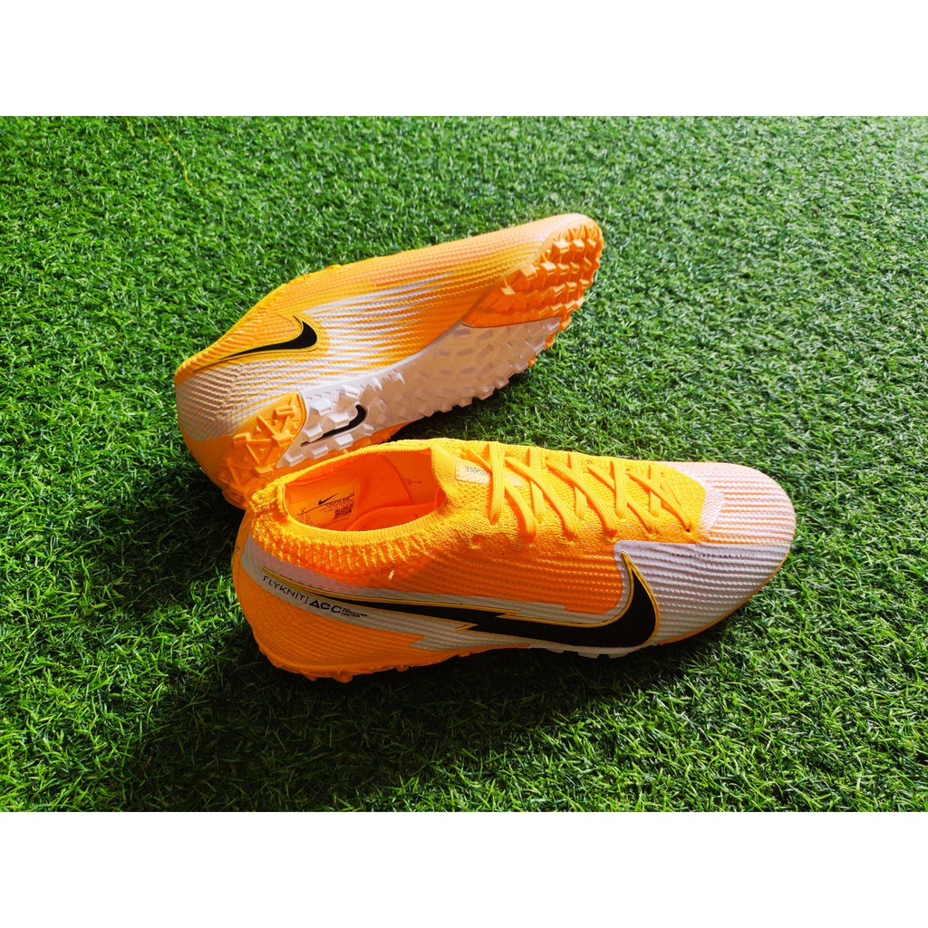 Giày Bóng Đá Nike Mercurial Vapour 13 Lite TF ( Vàng Trắng )