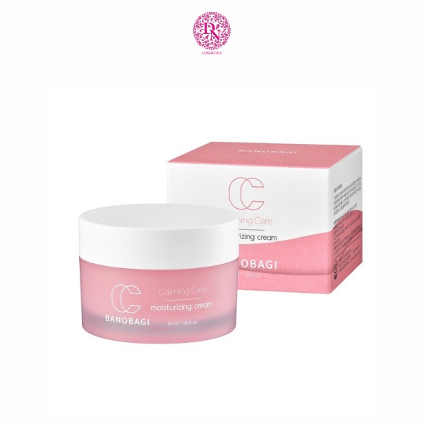 Kem dưỡng ẩm sáng da Banobagi Calming Care Moisturizing Cream (Màu hồng) 50ml