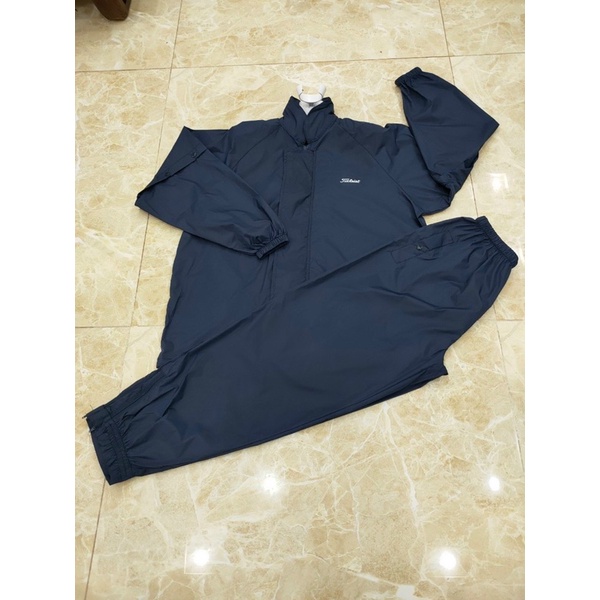 Bộ quần áo mưa chơi golf Titleist siêu nhẹ chống nước tốt AM018