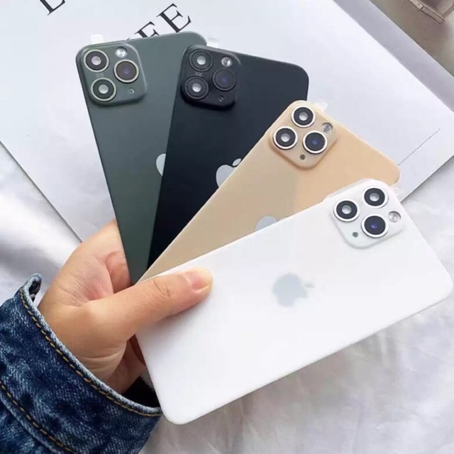 Dán dẻo iphone X/XS ,Xs max giả iPhone 11 pro