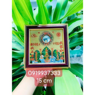 Bát quái ngũ hành núi sông phong thuỷ 15 cm