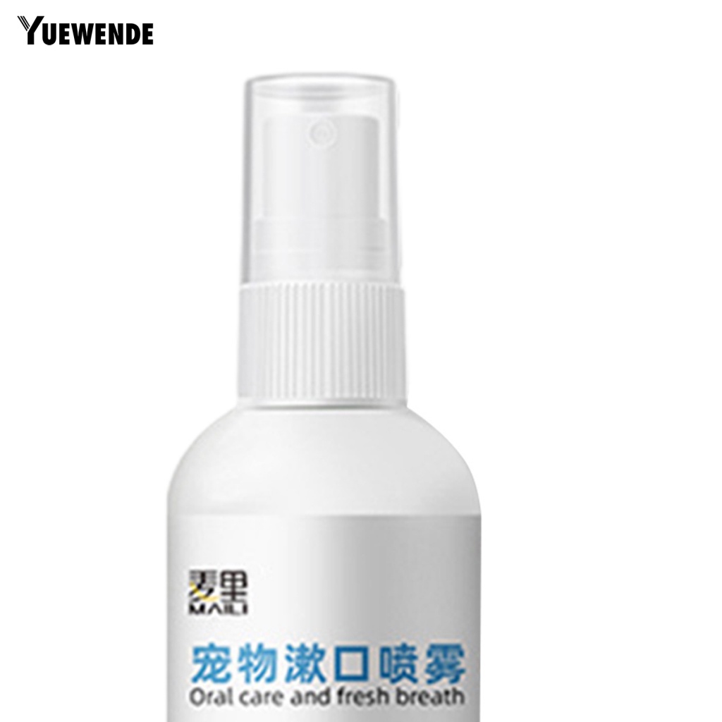 Yue.z Bình Xịt Vệ Sinh Răng Miệng Cho Cún Cưng Dung Tích 100ml Không Gây Kích Ứng