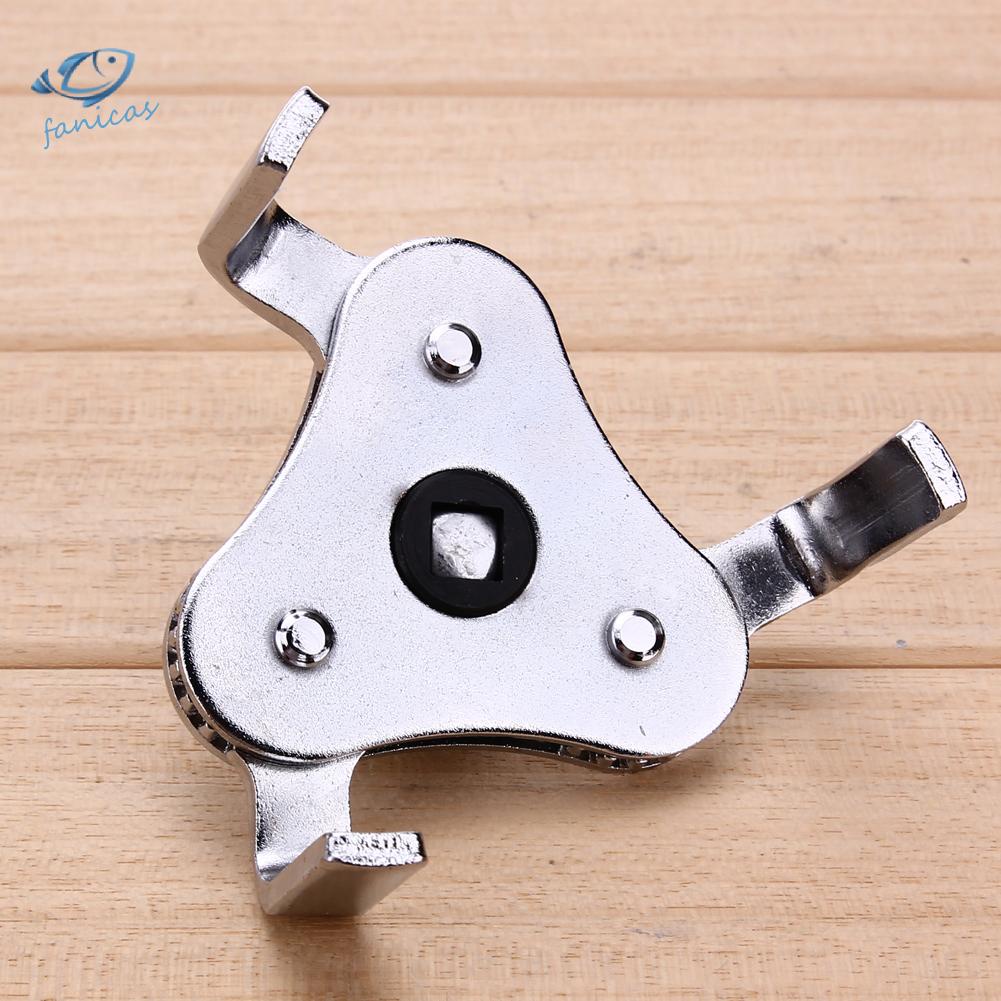Dụng Cụ Cờ Lê Vặn Bộ Lọc Dầu Hai Chiều 3 Hàm Có Thể Điều Chỉnh Cho Xe Hơi Xe Tải 55-108MM