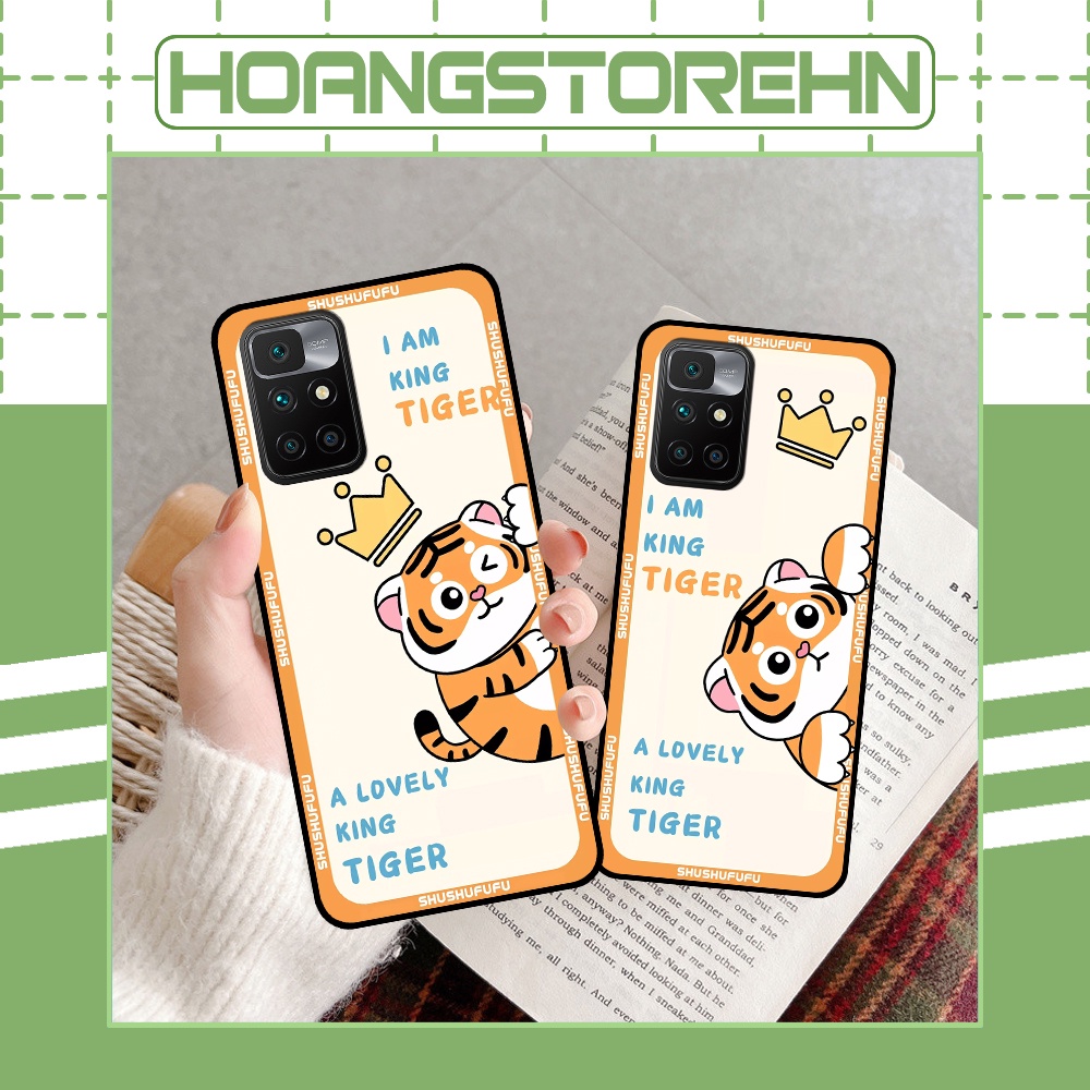Ốp Xiaomi Redmi 10 in hình mickey, hổ, kingtiger siêu rẻ T19 - T24