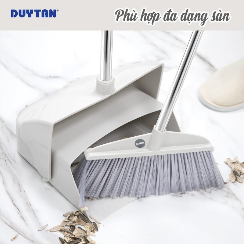 Bộ ki hốt rác kèm chổi nhựa Duy Tân