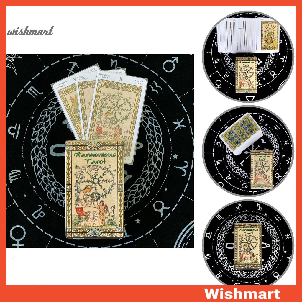 Bộ bài tarot nhiều màu sắc độc đáo