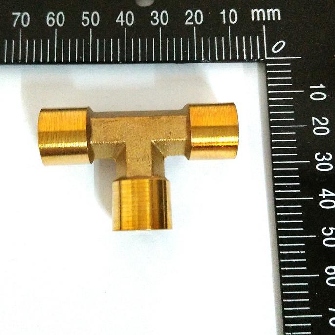 Nice Wipro Tee Brass Female 1 / 4 "