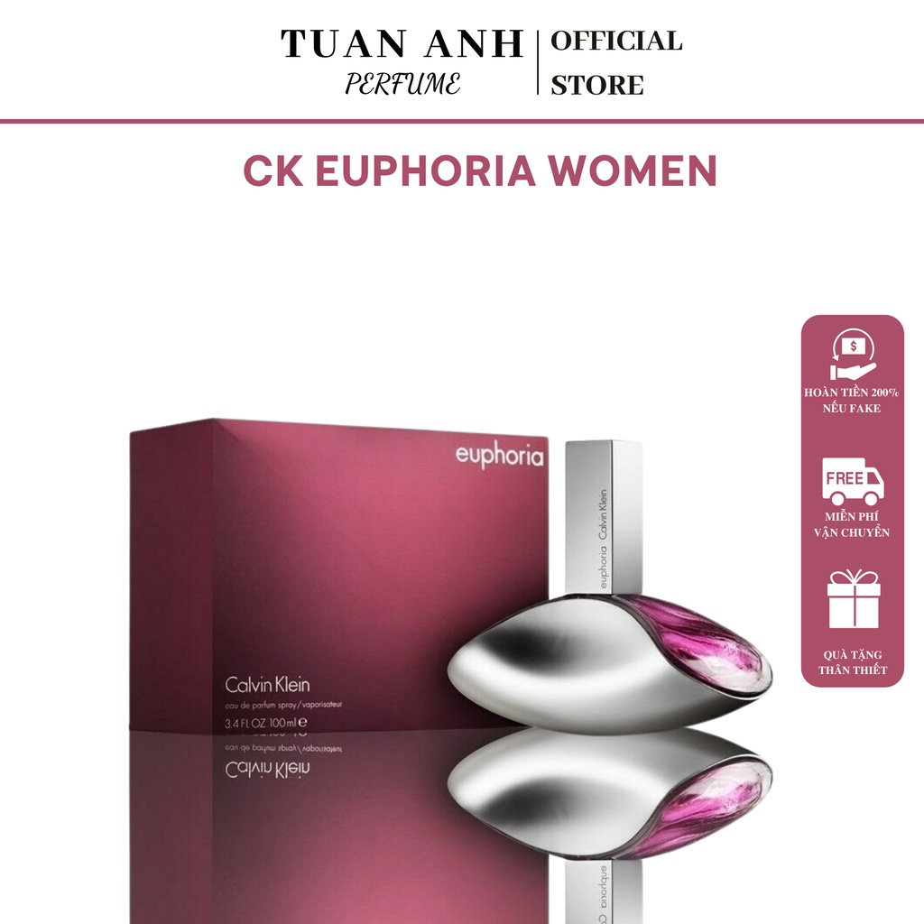 Nước hoa nữ chính hãng CK Euphoria Women mẫu thử cao cấp TUANANHPERFUME