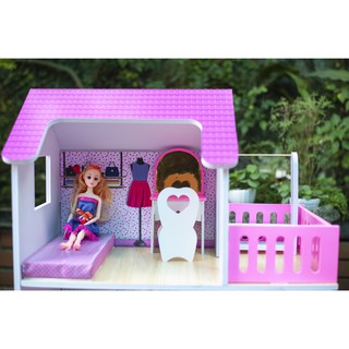 NHÀ BÚP BÊ CỠ LỚN (2 TẦNG)