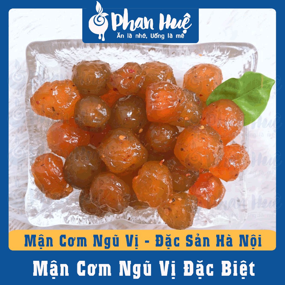 Ô mai xí muội mận cơm ngũ vị Phan Huệ đặc biệt, mận cơm miền Bắc chọn lọc, đặc sản Hà Nội