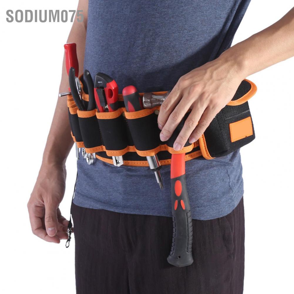 Sodium075 JAKEMY Professional Waist Bag Adjustable Belt Hardware Electricians Repair Tools Holder Pockets