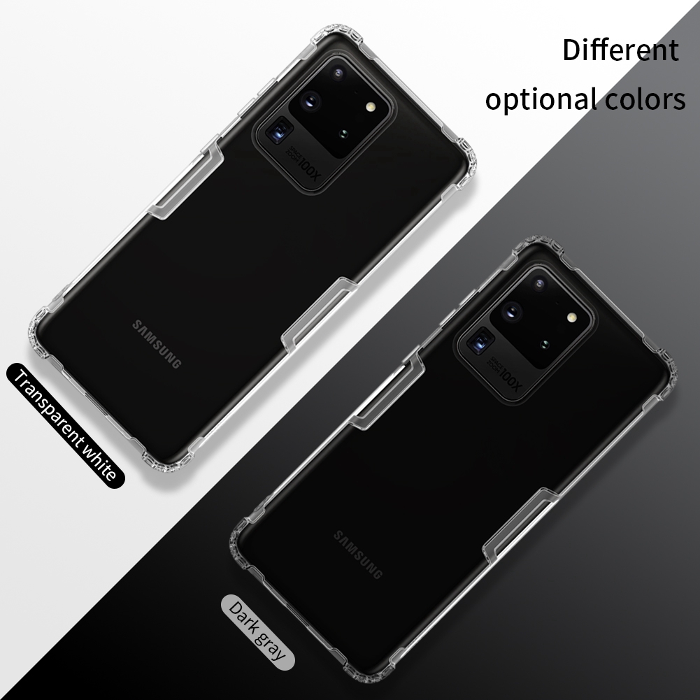 Ốp điện thoại NILLKIN chất liệu TPU siêu mỏng cho Samsung Galaxy S20 Ultra 5G