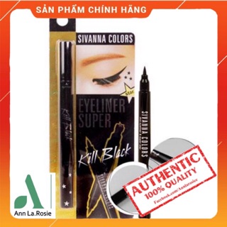 Eyeliner Sivana Kill Black Super Star
