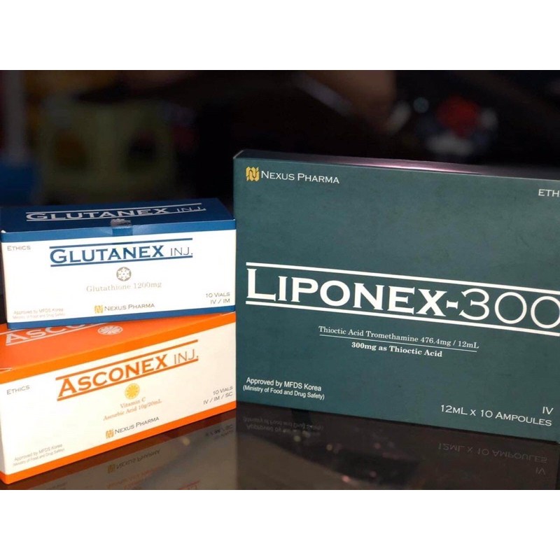 Nexus Pharma Glutanex Drip Bộ dưỡng trắng