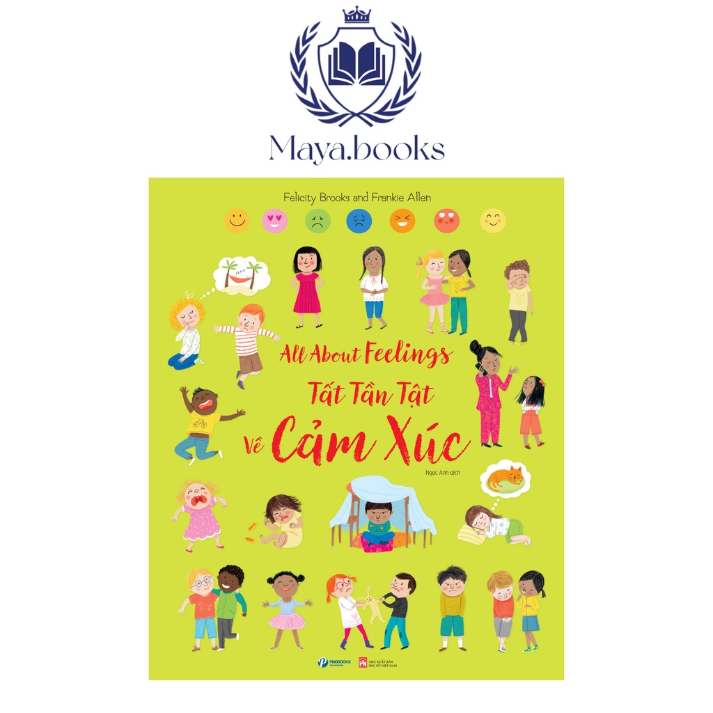 Sách - Tất tần tật về cảm xúc All about feelings
