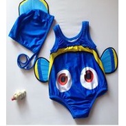 Whisper - Đồ bơi một mảnh in họa tiết dễ thương cho bé gái