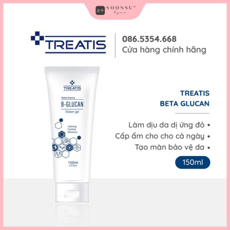 [Date:13/08/2022] Gel Dưỡng Ẩm Treatis Beta Glucan