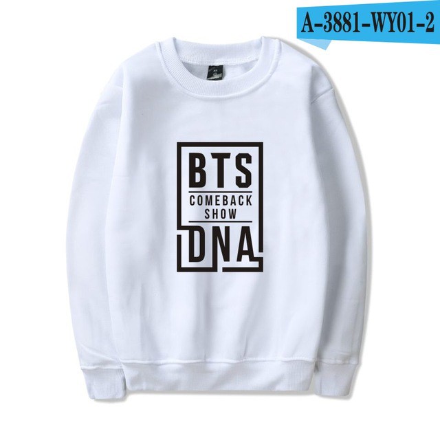 Áo Hoodie In Hình Nhóm Nhạc Bts A-3881-wy01 Dna