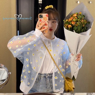 Áo khoác hoa cúc ulzzang