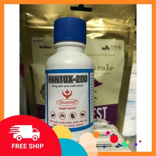 Thuốc Xịt Diệt Muỗi, Bọ Chét, Ve, Ruồi, Gián, Rận, Ve, Gẻ Trong Nhà Ngoài Sân Hantox 200 Hanvet