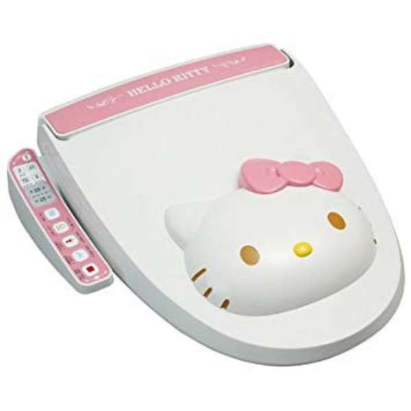Nắp bệ xí tự động, Made in Japan, hàng Nhật nội địa, hình Hello Kitty DIBT-700KTS