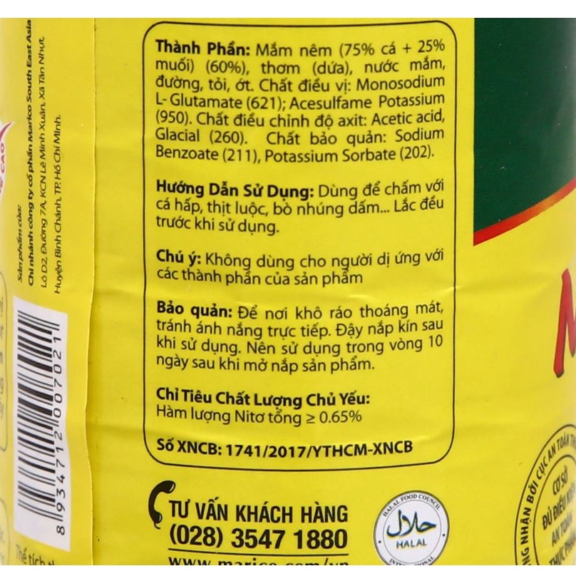 Mắm nêm pha sẵn Thuận Phát 250ml làm từ cá cơm nguyên chất