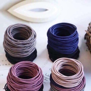 Set dây buộc tóc 100 cái