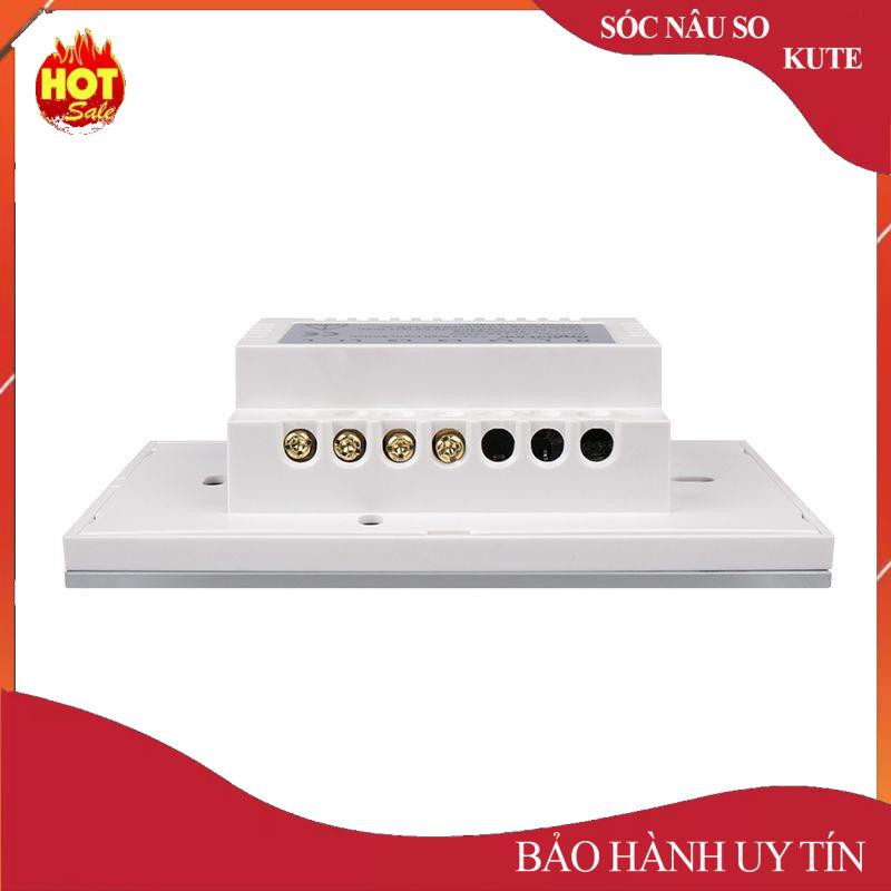 ✔️  công tắc điện, Công tắc cảm ứng điều khiển từ xa Broadlink TC2 US mặt chữ nhật (3 Nút bấm)