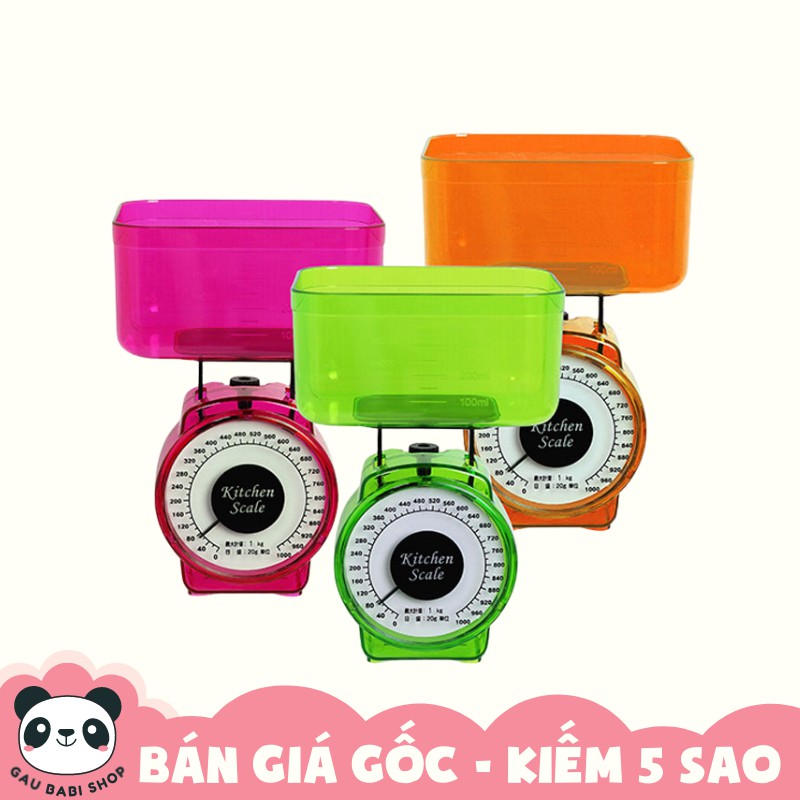 Cân chia thực phẩm cho bé ăn dặm mini - Hàng nội địa Nhật