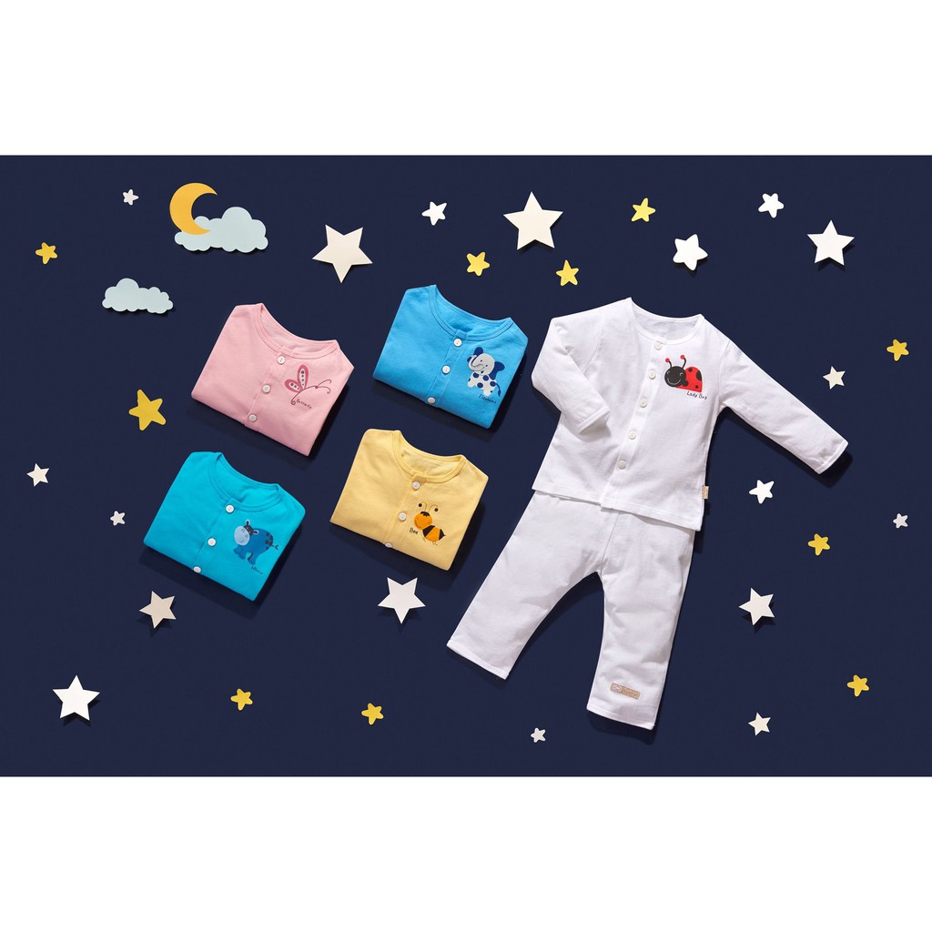 Áo cài giữa tay dài Lullaby