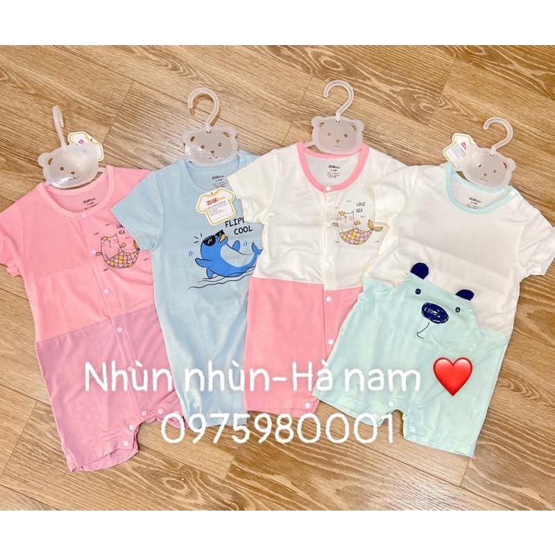 [Chính Hãng]Bộ Body dài tay/cộc tay ZoseKids  sơ sinh sợi tre in hình trẻ em Zose Kids size 0-3/3-6/6-9(nhiều mẫu)