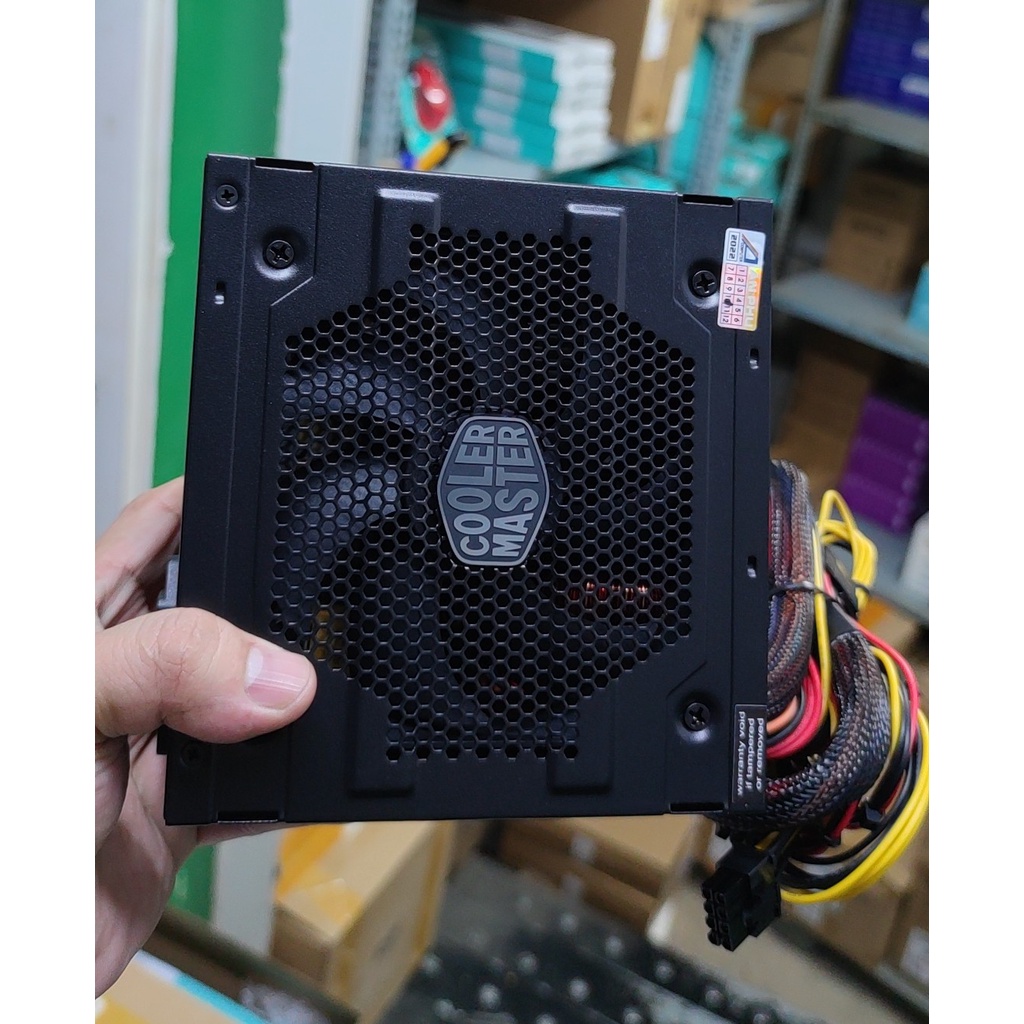 Nguồn máy tính Cooler Master 700w Elite V3 -PC700 - Màu đen - Hàng Chính Hãng