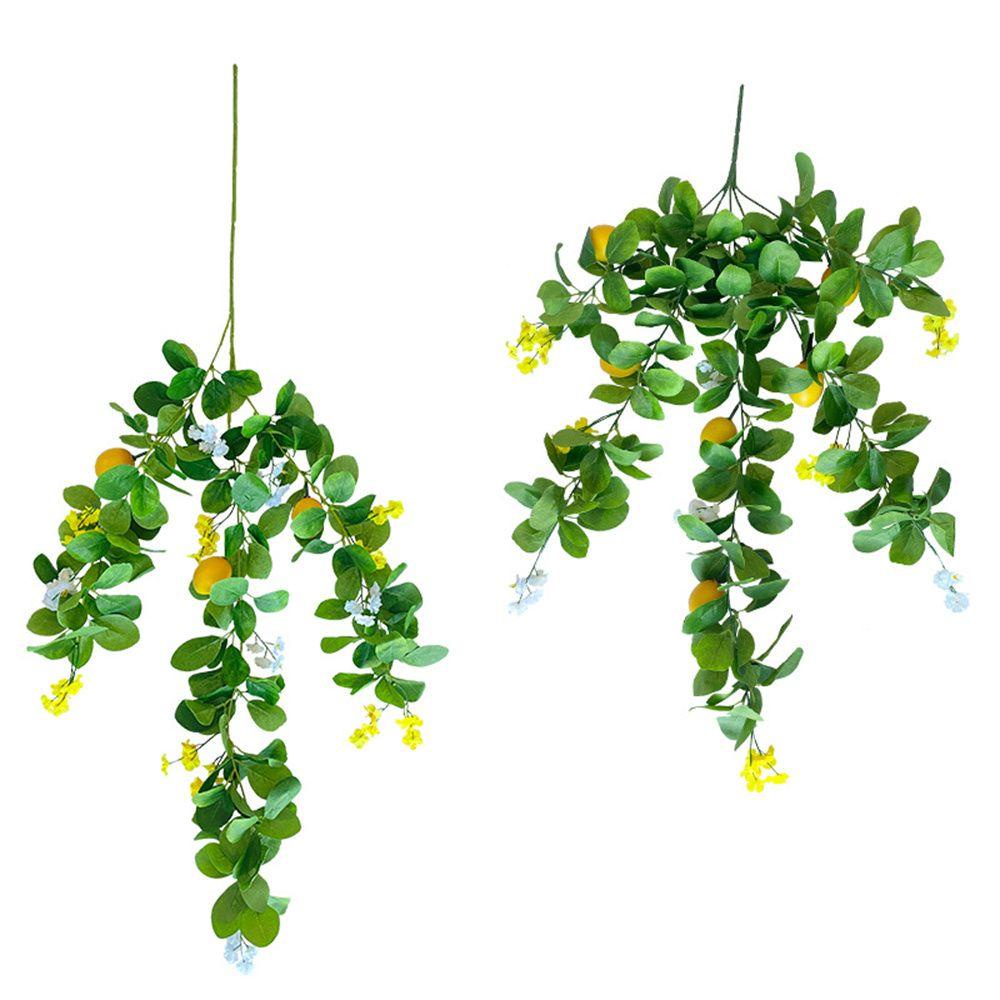 LET Quả Chanh Giả Treo Tường Trang Trí Tiệc Cưới