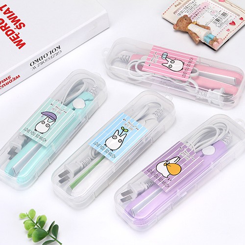 MÁY UỐN DUỖI TÓC MINI 2 IN 1 HÀN QUỐC CAO CẤP CHO BẠN KIỂU ĐẸP CHUẨN SALON VỚI THIẾT KẾ NHỎ, GỌN TIỆN LỢI HƠN KHI MA