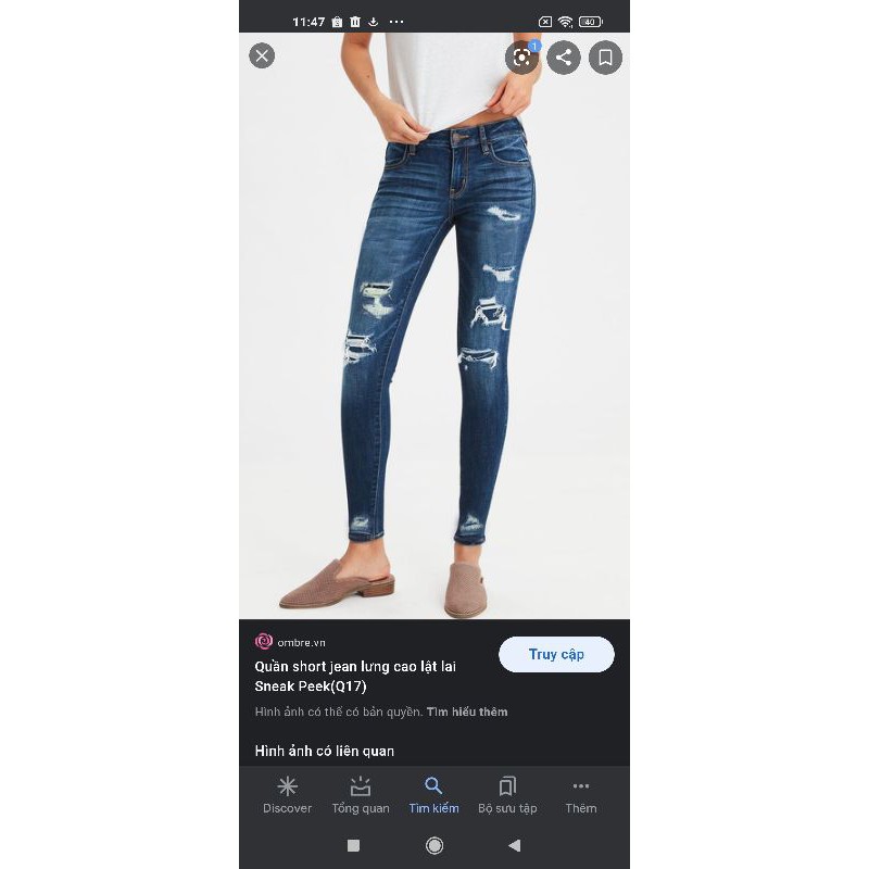 QUẦN JEAN LIVESTREAM