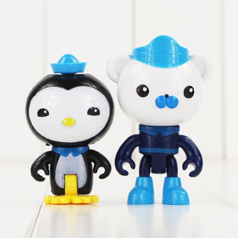Set 8 Mô Hình Đồ Chơi Nhân Vật Hoạt Hình Shellington Barnacles