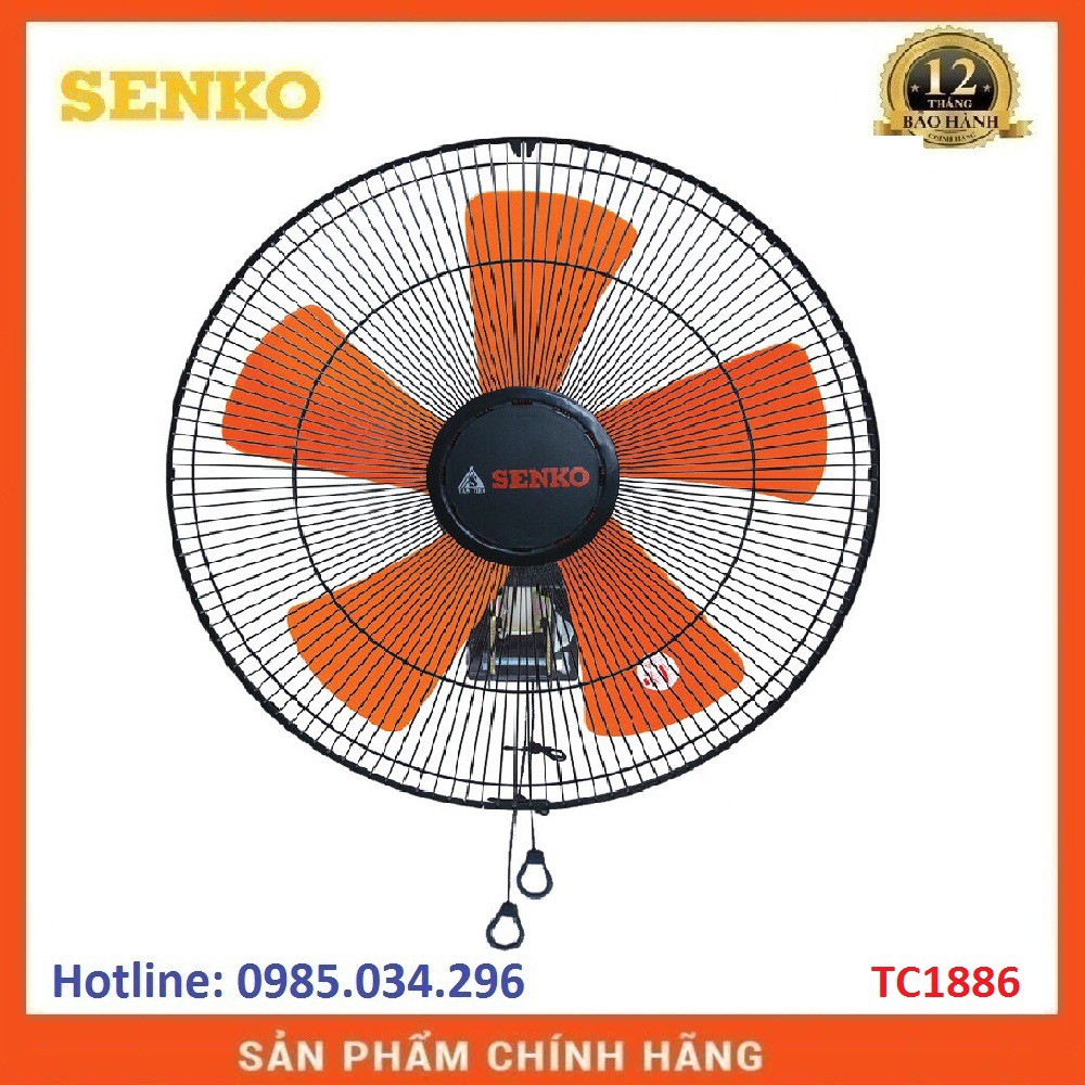 Quạt Treo Tường SENKO  TC1886 (màu giao ngẫu nhiên)